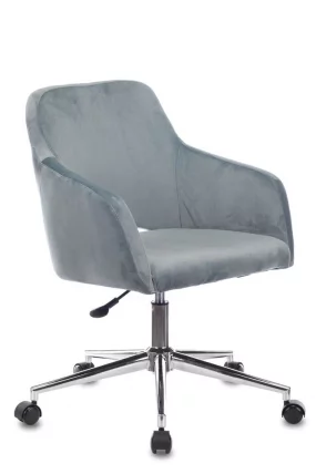 Кресло для оператора Бюрократ CХ-380СЛ Голубая сталь Италиа 21 / CH-380SL Italia_0