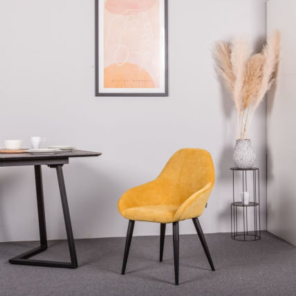 Стул Кент Желт/Черный / Kent_6