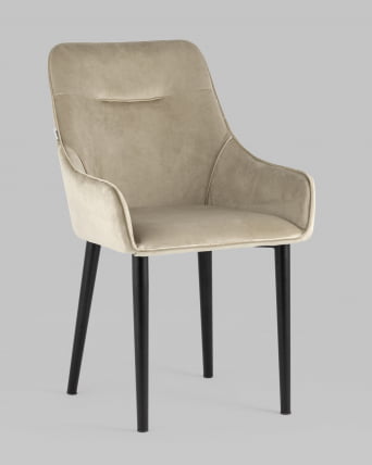 Стул Джоан велюр Бежевый_1