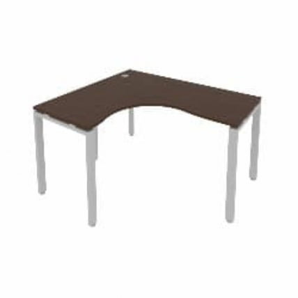 Стол письменный МЕТАЛ СЙСТЕМ Б.СА-3 Л Венге/Серый / METAL SYSTEM_0