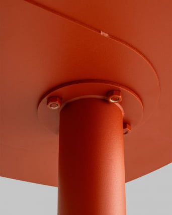 Журнальный столик Еанна С металл красный / Eanna S_9