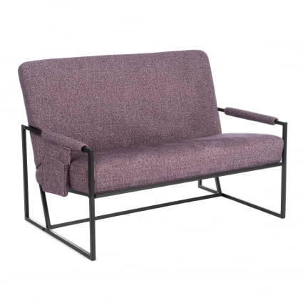 Диван Чарли ЛУКС Д/Чарли Люкс велюр/букле, ВТ шапе воод росе / Charli LUX VT shape wood rose_0