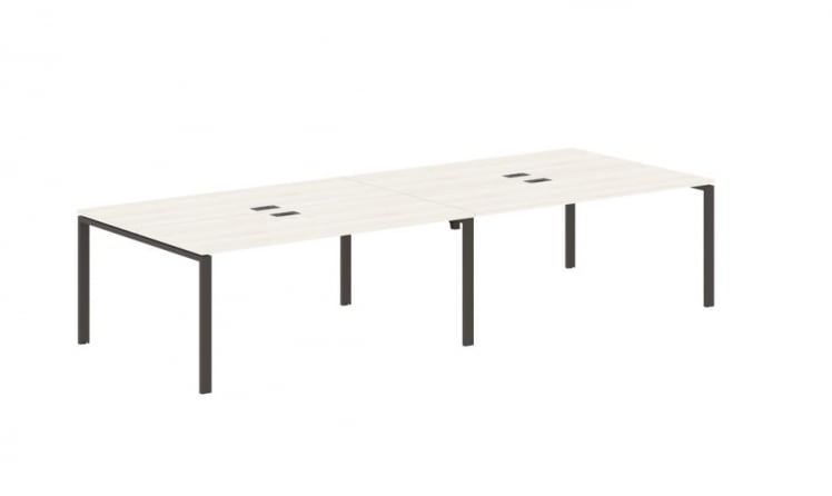 Бенч-система 4-местная ЕДИС ЕУВСТ 3513 Ясень Траун Мокко / EDIS EUWST_0