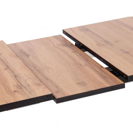 Стол МАЛТИДО Дуб мореный/черный / MALTIDO_9