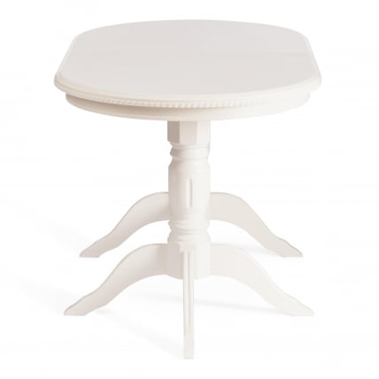 Стол CОППОЛА бук, мдф, 140+40кс80кс77см, Иворй вхите / COPPOLA 140+40x80x77см, Ivory white_1