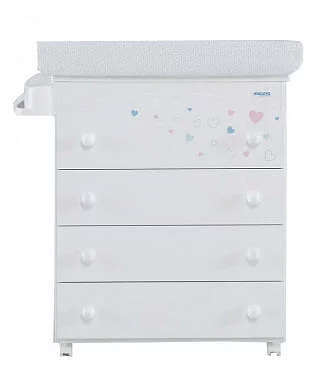 Комод Микуна Аура пеленальный Б-970 вхите / Micuna Aura B-970 white_0