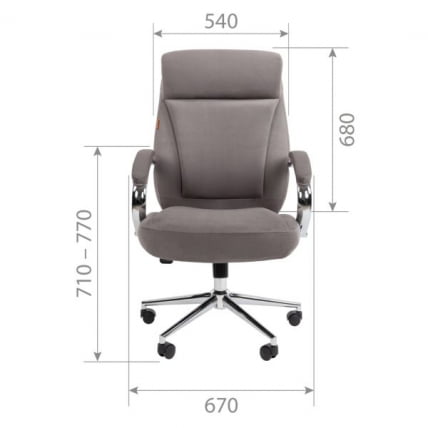 Кресло руководителя CХАИРМАН ДОМ (Хоме) 794 Черный / CHAIRMAN (Home)_4