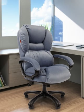 Кресло руководителя CХАИРМАН ДОМ (Хоме) 434 Голубой / CHAIRMAN (Home)_5