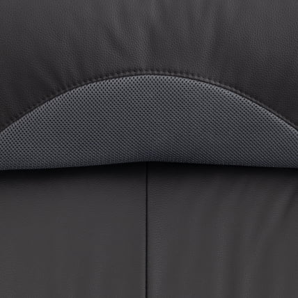 Кресло руководителя Дуке метал БЛ кож/зам/ткань, черный/серый, 36-6/12 / Duke metal BL_7