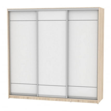 Шкаф-купе Б-230х235х60-1(ДСС-Белый-Д7Д7Д7) / B-230х235х60-1(ДСС-Белый-D7D7D7)_0