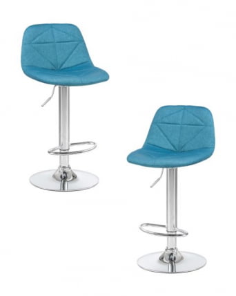 Стул барный ДОБРИН ДИНА (синий) 2 шт / DOBRIN DINA_0