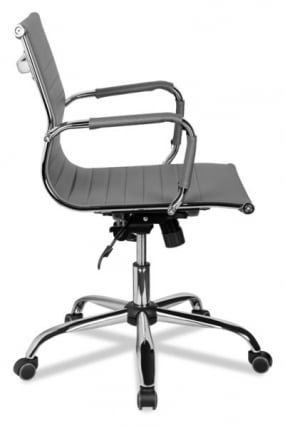Кресло для персонала CЛГ-620 ЛКСХ-Б Грей / CLG-620 LXH-B Grey_3