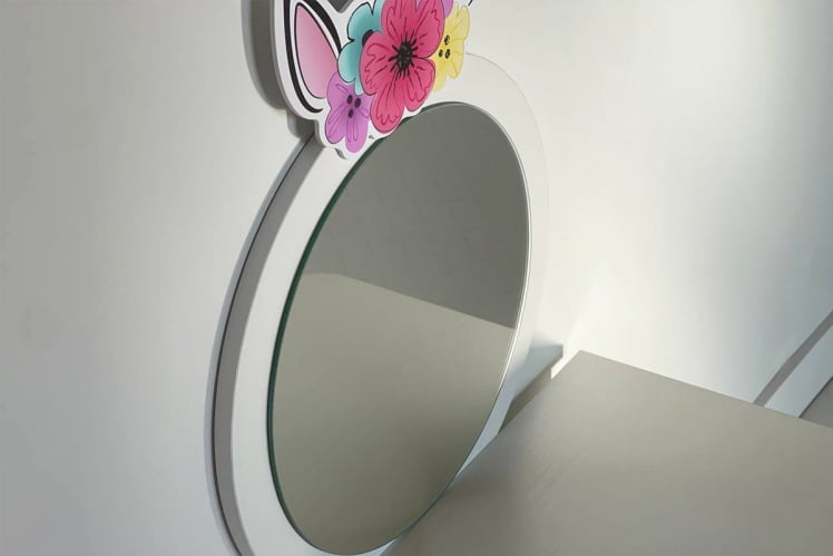 Набор детский Единорожка МК-0020 Белое дерево/белый (плюш) / MK-0020_6