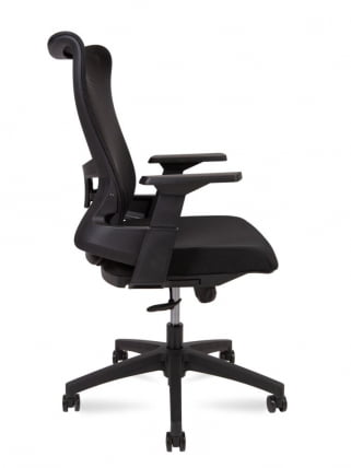 Кресло офисное ВАВЕ Т ЛБ Черный / WAVE T LB_2