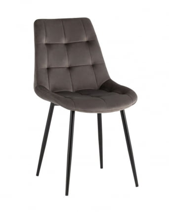 Стул Флекс Нев велюр антрацитовый 2 шт. / New_0