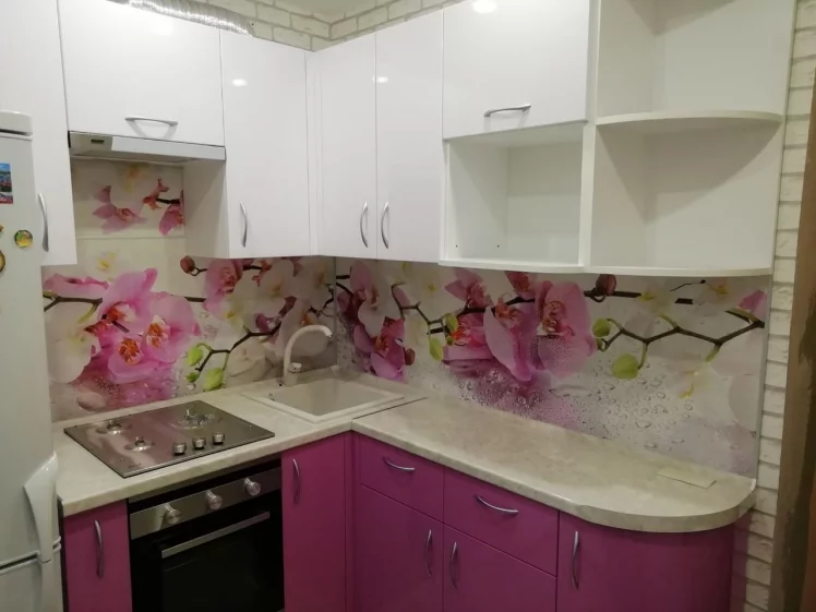 Глянцевый фартук (КОМПОЗИТ) КМ 47 / KM_2