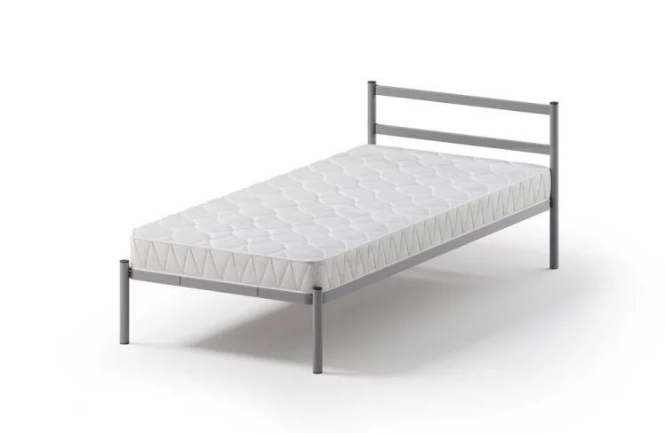 Кровать Метта 800кс2000 Серая / 800x2000_1