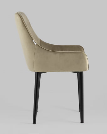Стул Джоан велюр Капучино_2
