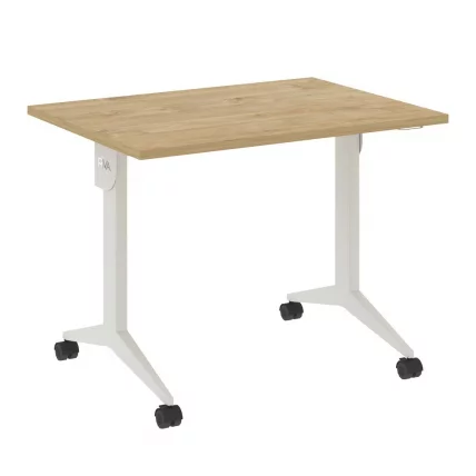 Стол складной мобильный КС-Пулл КС.М-1.7 Тиквуд Светлый/Белый / X-Pull X.M-1.7_0