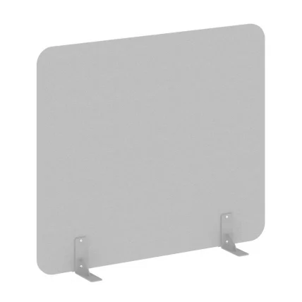 Перегородки на металлических опорах на фетровых подпятниках Р-лине ДП.Ф-140-120 Серый / R-line DP.F-140-120_0