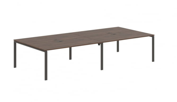 Бенч-система 4-местная ЕДИС ЕУВСТ 3516 Дуб Денвер темный Мокко / EDIS EUWST_0