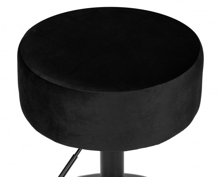 Пуф ДОБРИН ДЭННИ БЛАCК (черный велюр (МДЖ9-101)) / DOBRIN DANNY BLACK (MJ9-101))_1