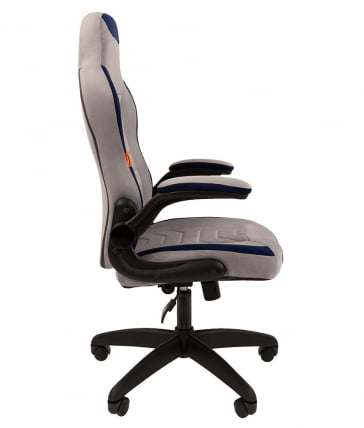 Кресло для геймеров CХАИРМАН ДРАЙВ (ГАМЕ) 50 Серый-синий / CHAIRMAN (GAME)_2