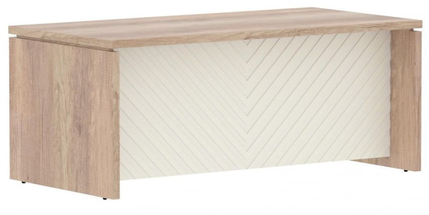 Стол руководителя Торр ЛУКС ТЛСТ 189Х Дуб Каньон Латте / Torr LUX TLST 189H_0