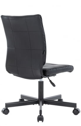 Кресло для персонала Еверпроф ЕП-300 Экокожа Черный / Everprof EP-300_3