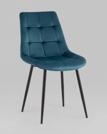 Стул Флекс Нев велюр сине-зеленый 2 шт. / New_0