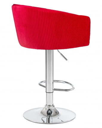 Стул барный ДОБРИН ДЭРCЙ Малиновый велюр 1922-14 / DOBRIN DARCY_3