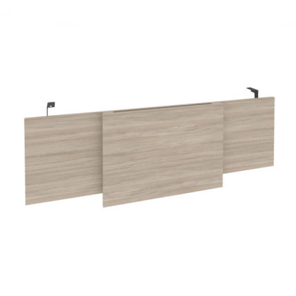 Царга стола руководителя ОНИКС О.М-CСР-4 Дуб Аттик/Антрацит / ONIX O.M-CSR-4_0