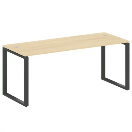 Стол письменный на О-образном м/к МЕТАЛ СЙСТЕМ БО.СП-5 Акация/Антрацит / METAL SYSTEM_0