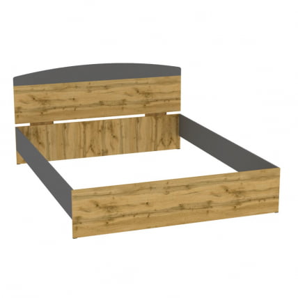 Кровать Алиса(Л24)1647х903х2063(ДВ-Графит) / Алиса(L24)1647х903х2063(ДВ-Графит)_0