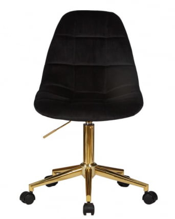 Офисное кресло для персонала ДОБРИН МОНТЙ ГОЛД (черный велюр (МДЖ9-101)) 2 шт / DOBRIN MONTY GOLD (MJ9-101))_6