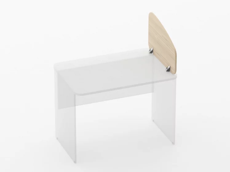 Экран разделительный Глассй 5.12.06 Туя / Glassy_0