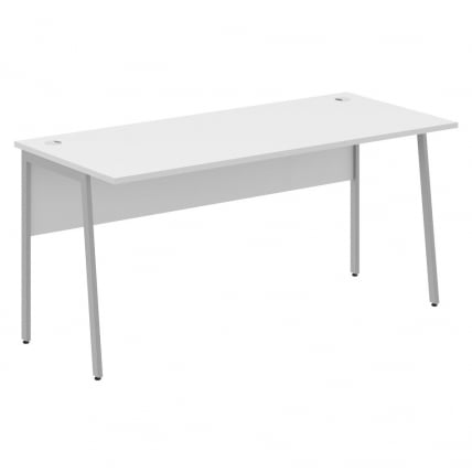 Стол рабочий ИМАГО Плус СП-4П Белый Серый / IMAGO Plus СП-4P_0