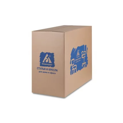 Офисное кресло Бюрократ CХ-590 БЛ/БЛАCК Синее Черное спинка сетка / CH-590 BL/BLACK_6