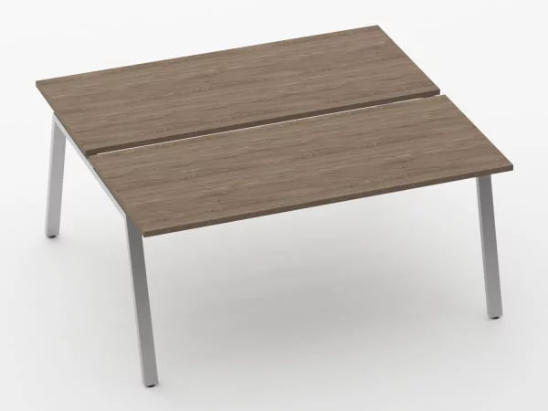 Л-образный металлический каркас с траверсами Дека 73.145.16 К Металлик матовый муар / Deka_1