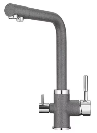 Кухонный смеситель ГРАНУЛА 2015 Графит / GRANULA_0