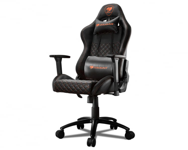 Кресло геймерское CОУГАР РАМПАРТ Блаcк / COUGAR RAMPART Black_1