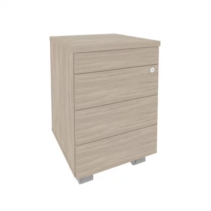 Тумба мобильная (ТИП-ОН) ОНИКС О.ТМ-3 ТИП Дуб Аттик / (TIP-ON) ONIX O.TM-3 TIP_0