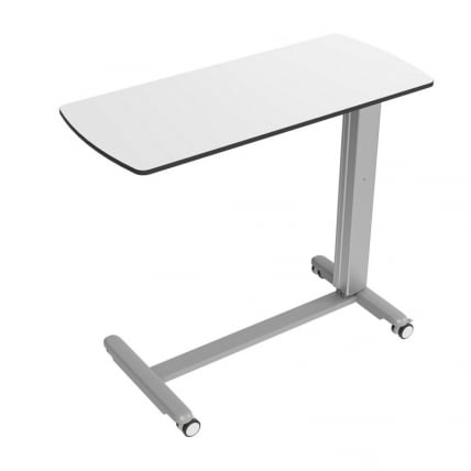 Передвижной приставной столик с регулировкой по высоте ЕУРЕКА ЕРК-БФ-1006, белый / EUREKA ERK-BF-1006,_2