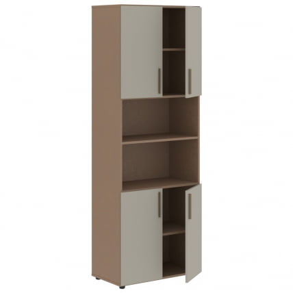 Шкаф с 2 комплектами глухих малых дверей ВЕЛИОН ВХCС 80.4 Аметист Кобра / VELION VHCS_1