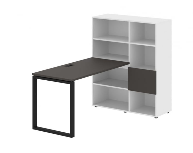 Рабочая станция ЕДИС ЕКРСТ 1113 Мокко Черный Белый / EDIS EQRST_0