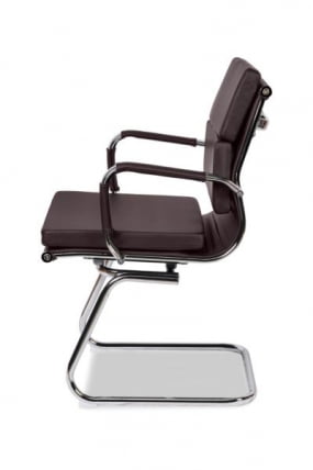 Кресло для посетителей Коллеге CЛГ-630 ЛКСХ-C Бровн / College CLG-630 LXH-C Brown_4