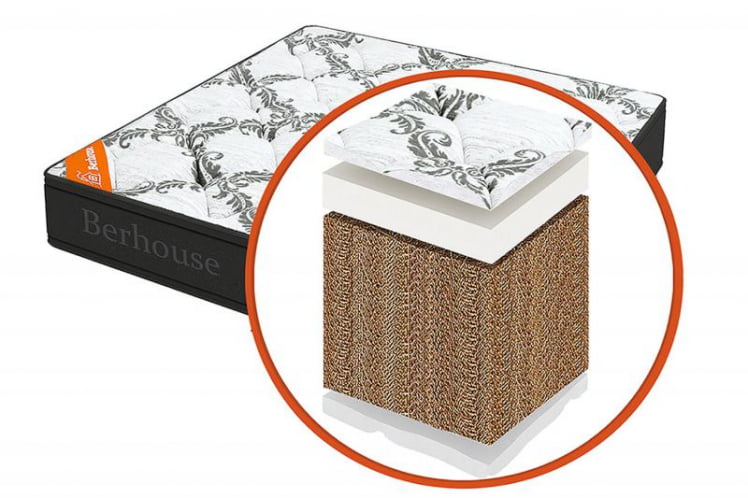 Матрас Империал Суите кокос Грай Нигхт (Берхоусе) Размер: 1600х2000 мм / Imperial Suite Gray Night (Berhouse)_0