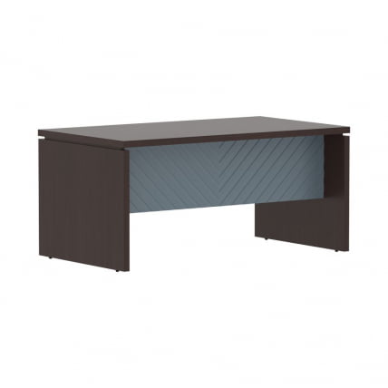 Стол руководителя Торр ЛУКС ТЛСТ 169 Венге Магия Серо-голубой / Torr LUX TLST_0