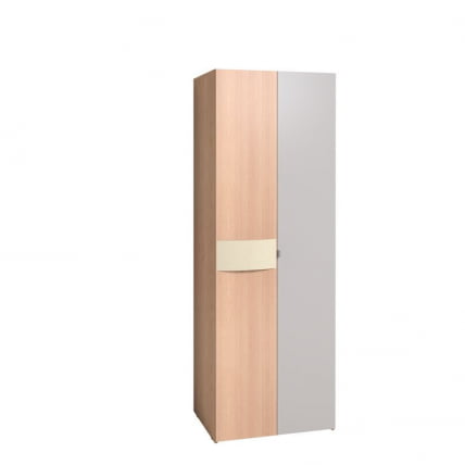 Шкаф для одежды АМЕЛИ 11 Дуб отбеленный (спальня)_0