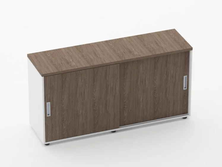 Тумба-купе для рабочего модуля Дека 9.02.145 Дуб Верцаска/Белый / Deka_0